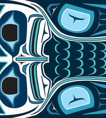 "Eagle Totem", Haida Artist (Seconds) - Gah Ghin Skuss