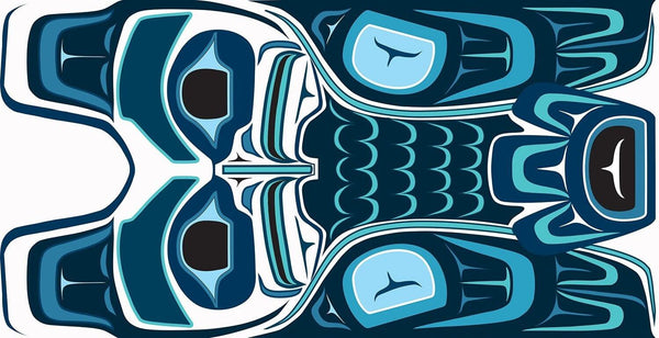 "Eagle Totem", Haida Artist (Seconds) - Gah Ghin Skuss