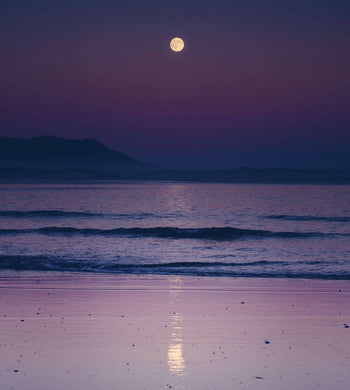 "Lever de lune à Long Beach" - Owen Perry