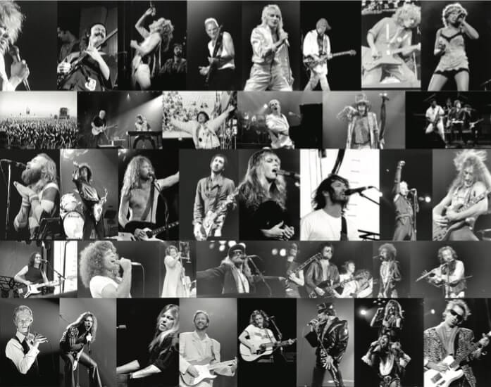 "Rock & Roll Collage" (Seconds) - Dee Lippingwell