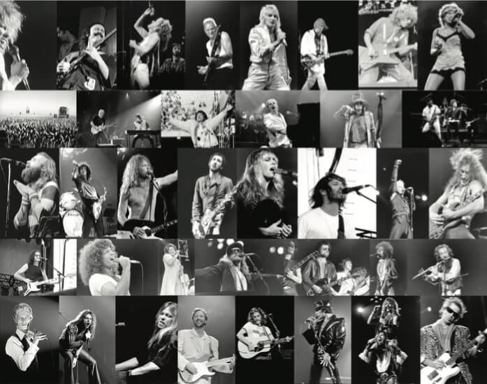 "Rock & Roll Collage" - Dee Lippingwell