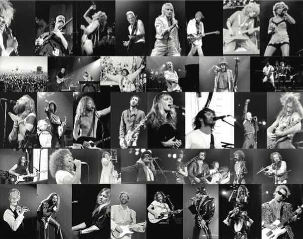 "Rock & Roll Collage" (Seconds) - Dee Lippingwell
